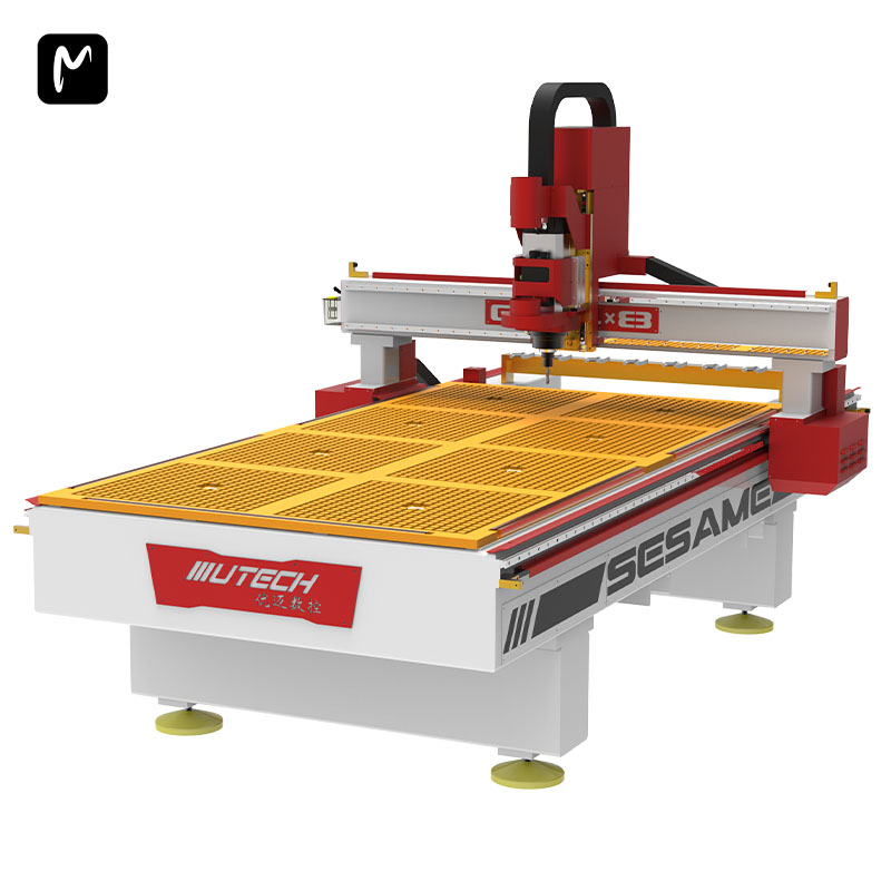 1325 Schimbare automată liniară de scule Cnc Router Mașini pentru uși din lemn