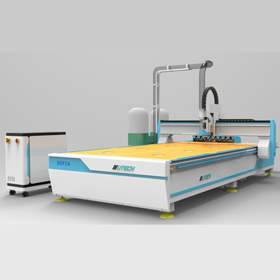 Mașină de router CNC pentru prelucrarea lemnului Atc 4 axe pentru ușă de mobilier din lemn
