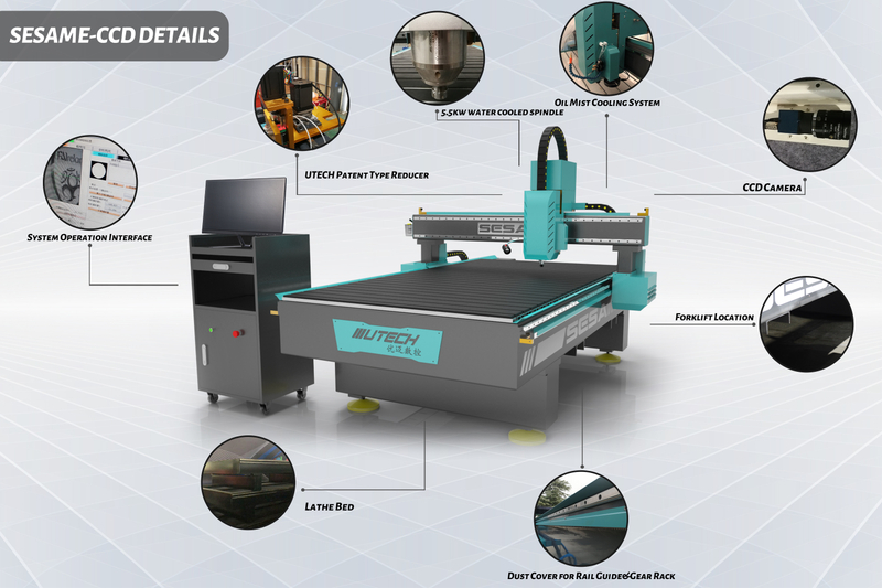 Mașină de frezat CNC cu 3 axe de tăiere acrilice din PVC din lemn. Mașină de frezat CNC pentru prelucrarea metalelor