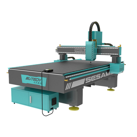 4.5KW DSP Wood 3D Carving CNC Router Machine 1530 With Vacuum Worktable For Funiture