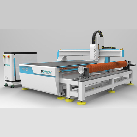 Cnc 4 axe Atc Wood Router Mașină de gravat Cnc pentru lemn