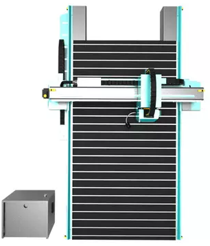 Mașină de tăiat table KT cu spumă PVC CCD plus cuțit oscilant Router CNC din lemn