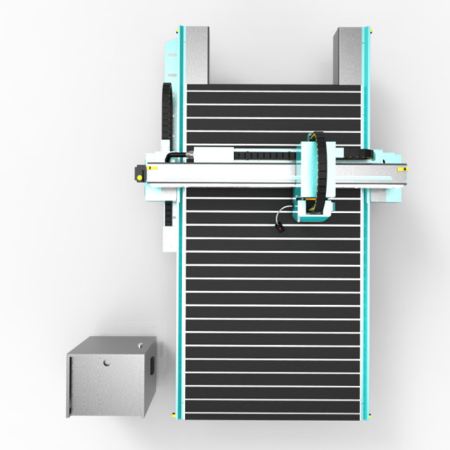 1325 Mașină de tăiat cu cuțit tangențial oscilant CCD Router CNC pentru placa KT din piele